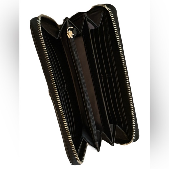 Trifold Coach Signature Monogram Long Wallet - Picture 3 of 4